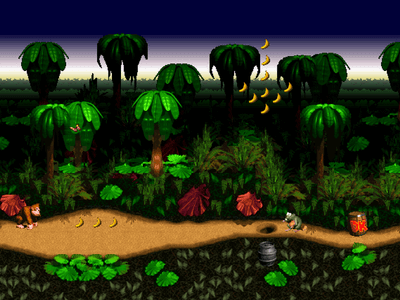 Super Nintendo Screenshot Donkey Kong Country