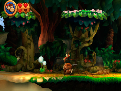 Wii Screenshot Donkey Kong Country Returns