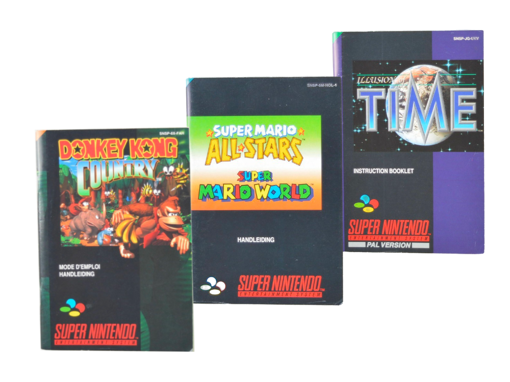 Super Nintendo Manuals